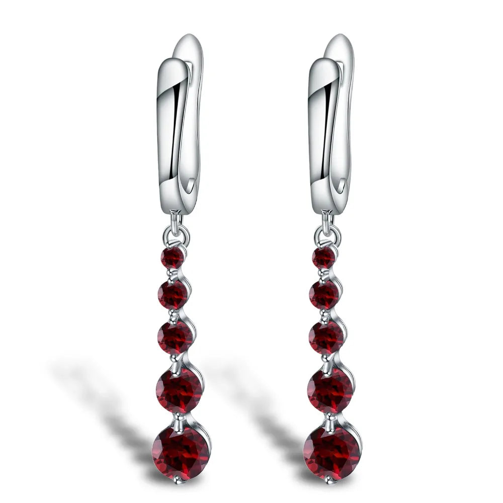 Sterling Silver Earrings Fine Jewelry For Women