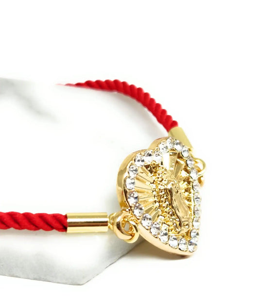 Bracelet Stainless Steel Dazzling Gold-plated Virgin