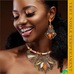 African Jewelry for Women Ethnic Bohemian Choker