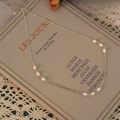 Sterling Silver Chain Necklace Fashion Jewelry